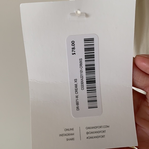 WHITE Oak & Fort A-line Mini Dress - Picture 5 of 7